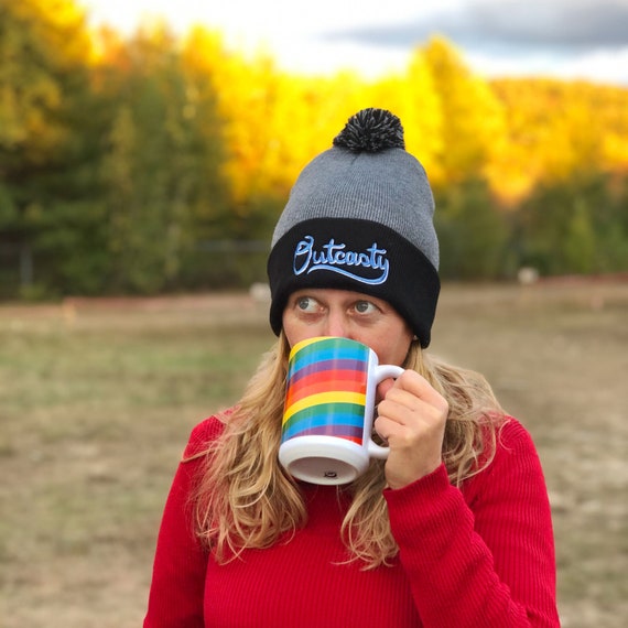 Outcasty Pom Pom Beanie Sloth Beanie 