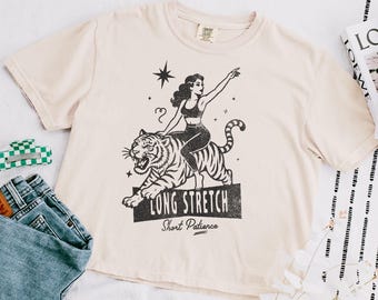 Women’s heavyweight boxy tee