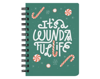 Wundaful Life Spiral Bound Notebook