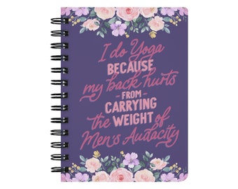 Men's Audacity (Yoga) Spiralbound Notebook