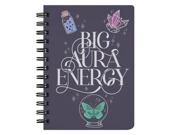 Big Aura Spiralbound Notebook