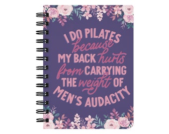 Men's Audacity (Pilates) Spiralbound Notebook