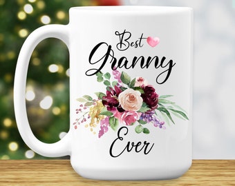 Best Granny Ever Coffee Mug -  Granny Gift From Grandkids - Gift for Granny - Granny Cup Gift Idea - Birthday Gifts - Mother's Day Gifts