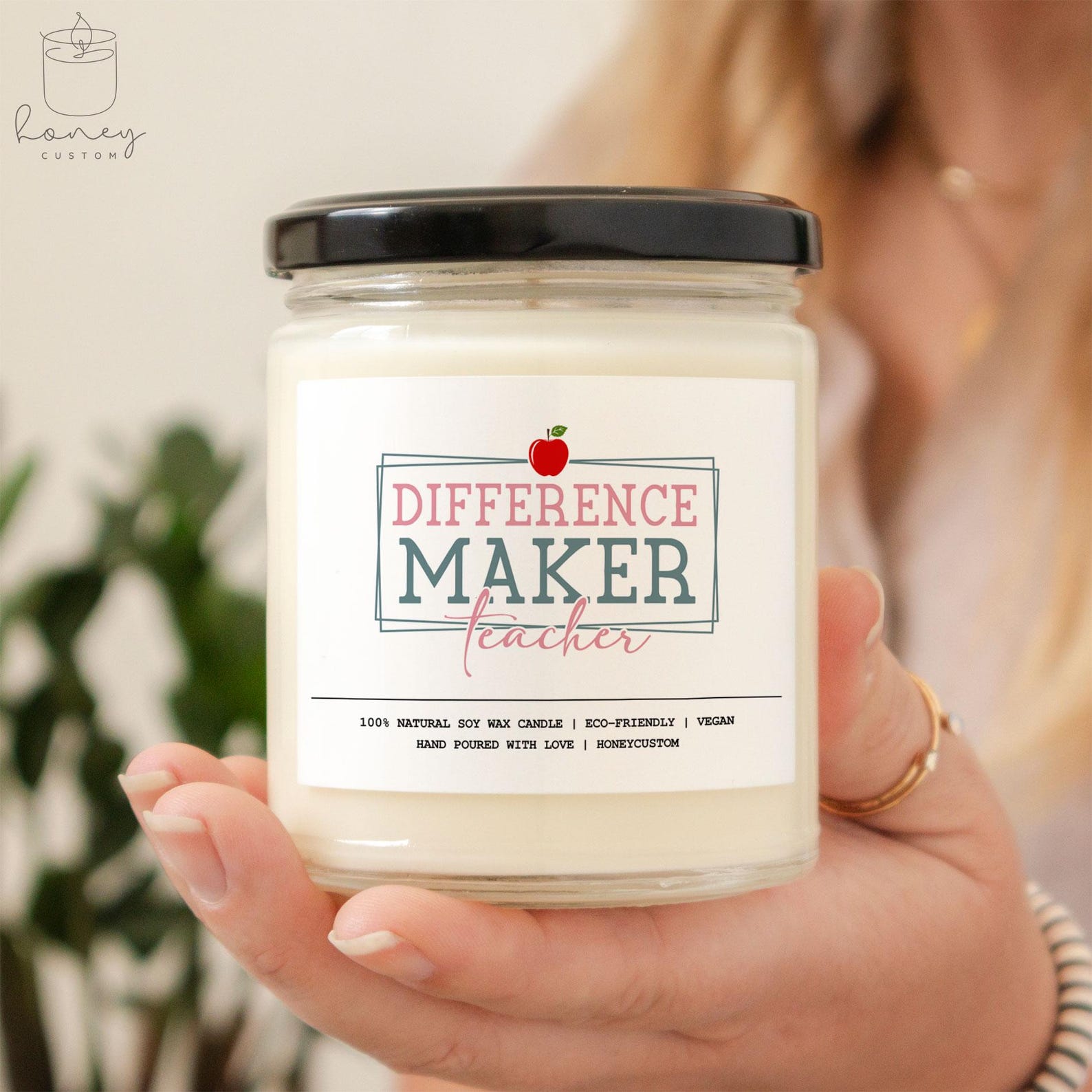 Teacher Appreciation Candle - Teacher Gift for Back to School ...