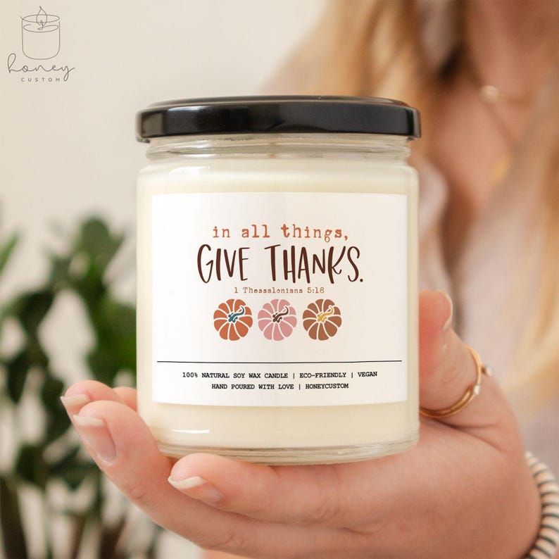 Give Thanks Soy Candle