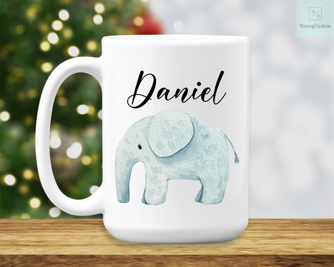 Edelstahl Isolierbecher 590ml Mit Elefant Design - Vakuumisoliert & Auslaufsicher