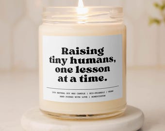 Teacher Appreciation Gift from Student Funny Candle Gift Kindergarten Teacher Gift for Educators Daycare Teacher Gift for Preschool Teacher