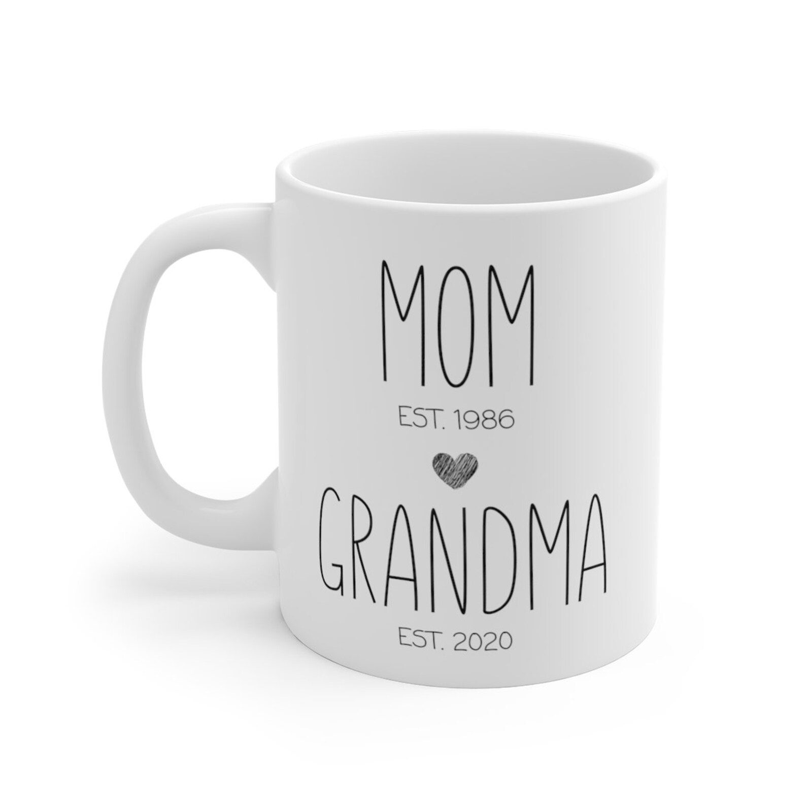 Mom Grandma Mug New Grandma Gift First Time Grandma Gift Etsy