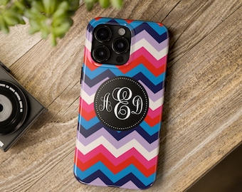 Custom Monogram iPhone Case, Personalized Initial iPhone 15 Plus Case, iPhone 15 Pro Max Case, 14 Pro Case, 11, 12, 13 Pro Max Case Cover
