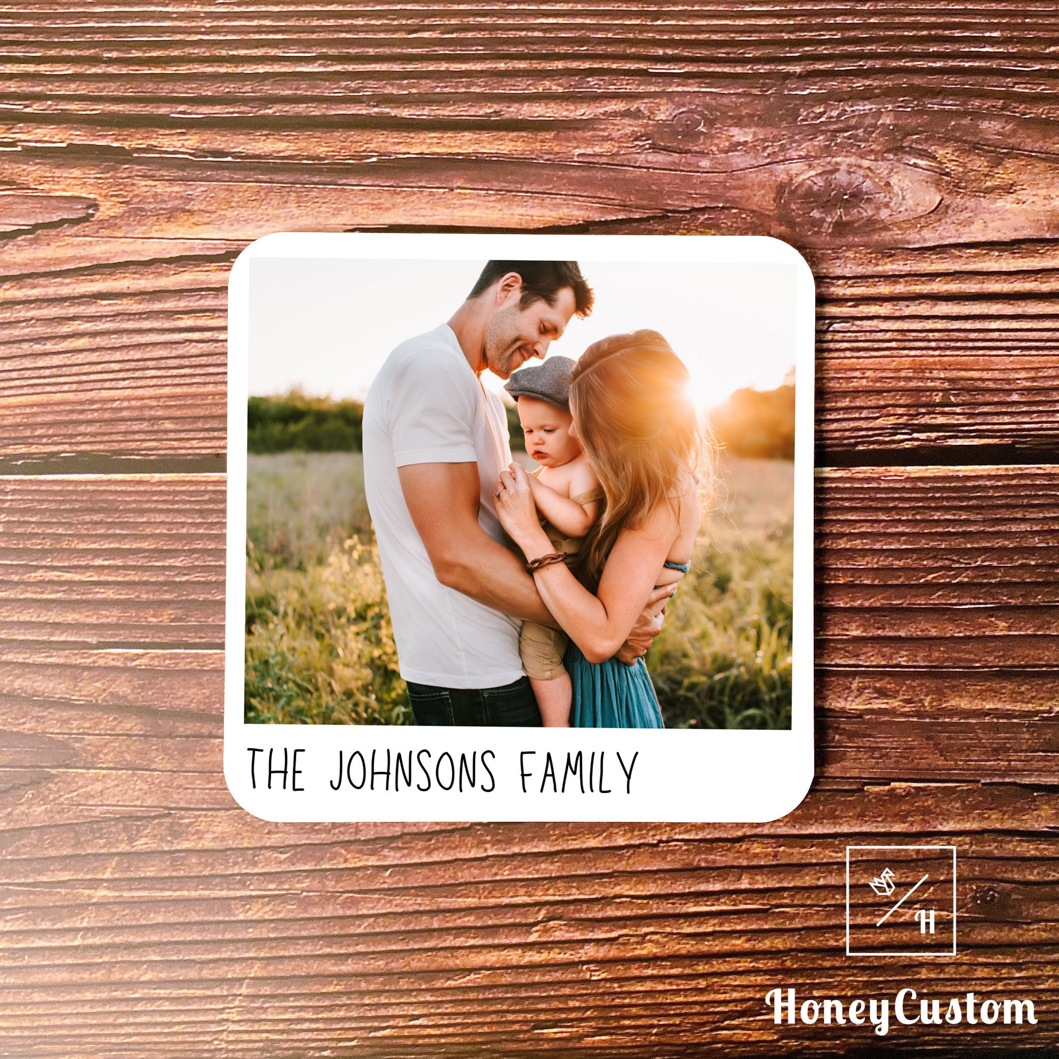 Personalized Photo Coasters Custom Photo Coasters Wedding Etsy