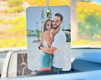 9th anniversary gift, 8th anniversary gift, 7th anniversary gift, 6th anniversary gift, 5th anniversary gift, Personlized Car Air Freshener