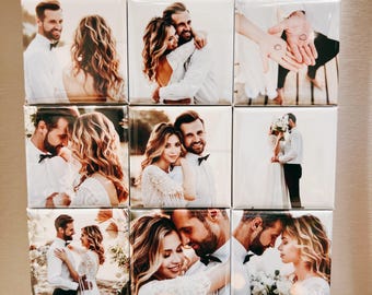Valentine's Day Gift, Personalized Photo Fridge Magnets, Custom Magnet Gift for Him or Her, Unique Gift for Wife, Husband, Anniversary Gift