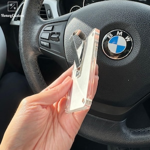 Personalized Photo Car Visor Clip - Custom Sun Visor Decoration for Car, Couples Gift, Wallet Photo Holder, Unique Car Accessories
