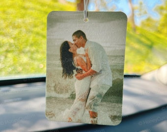 Car Air Freshner, 1 Year Anniversary Gift for Boyfriend, Gift for Husband, 2nd Anniversary Gift, Custom Car Scent Freshie, Car Accessories