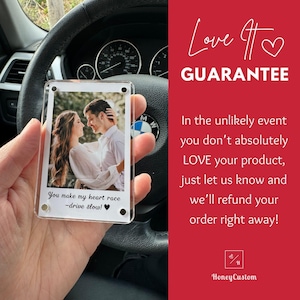 Personalized Photo Car Visor Clip - Custom Sun Visor Decoration for Car, Couples Gift, Wallet Photo Holder, Unique Car Accessories