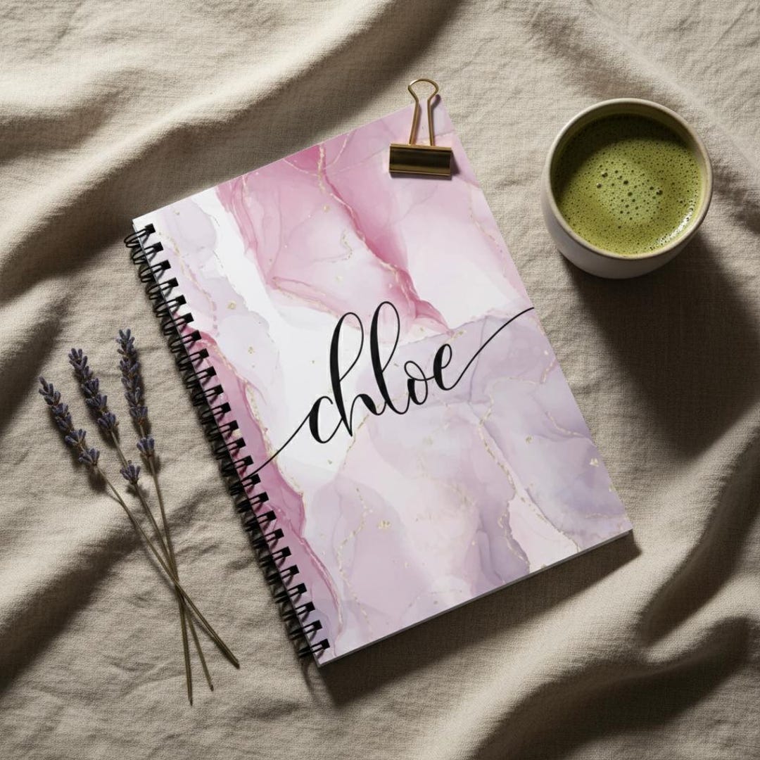 Personalized Spiral Notebook With Custom Name, Unique Journal Gift for ...
