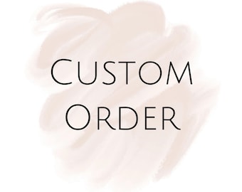 Pedido personalizado - Pagar la diferencia