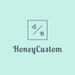 HoneyCustom store logo
