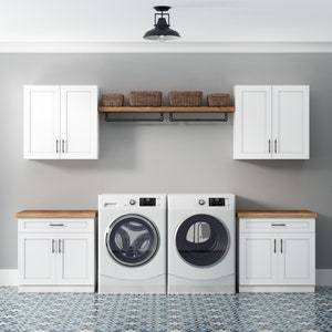 Laundry Room Cabinets Custom Utility Room Storage Organization Set