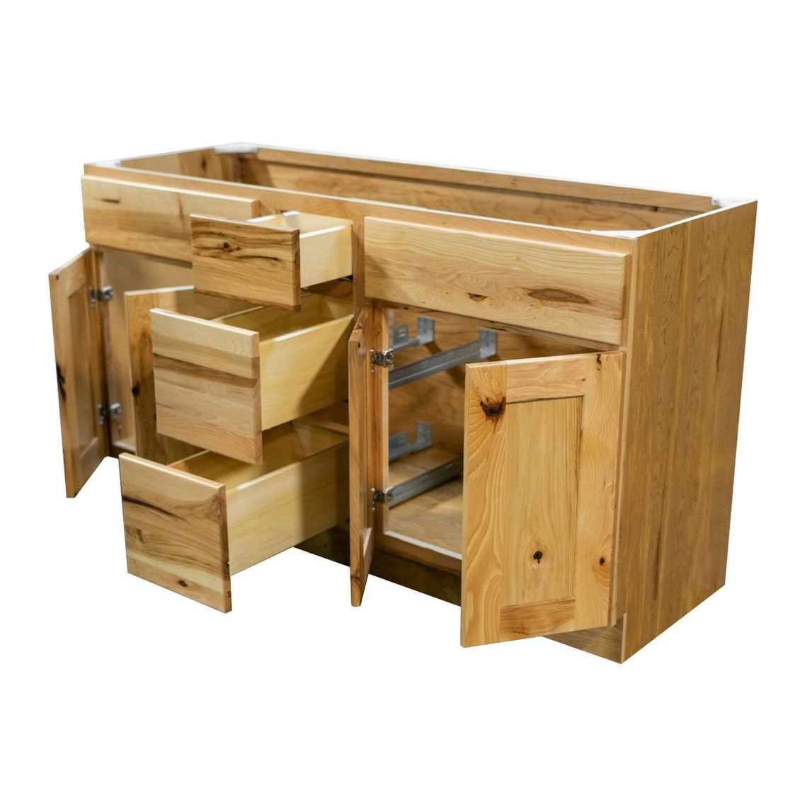 60 Hickory Bathroom Vanity Rustic Country Etsy