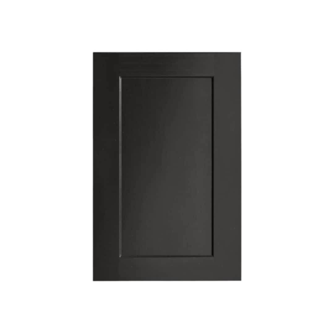 Black Stained Shaker Sample Door for Kitchen Cabinets Etsy