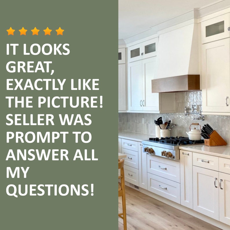 White Range Hood Cover Tapered Vent Hood Solid Wood Hood Etsy