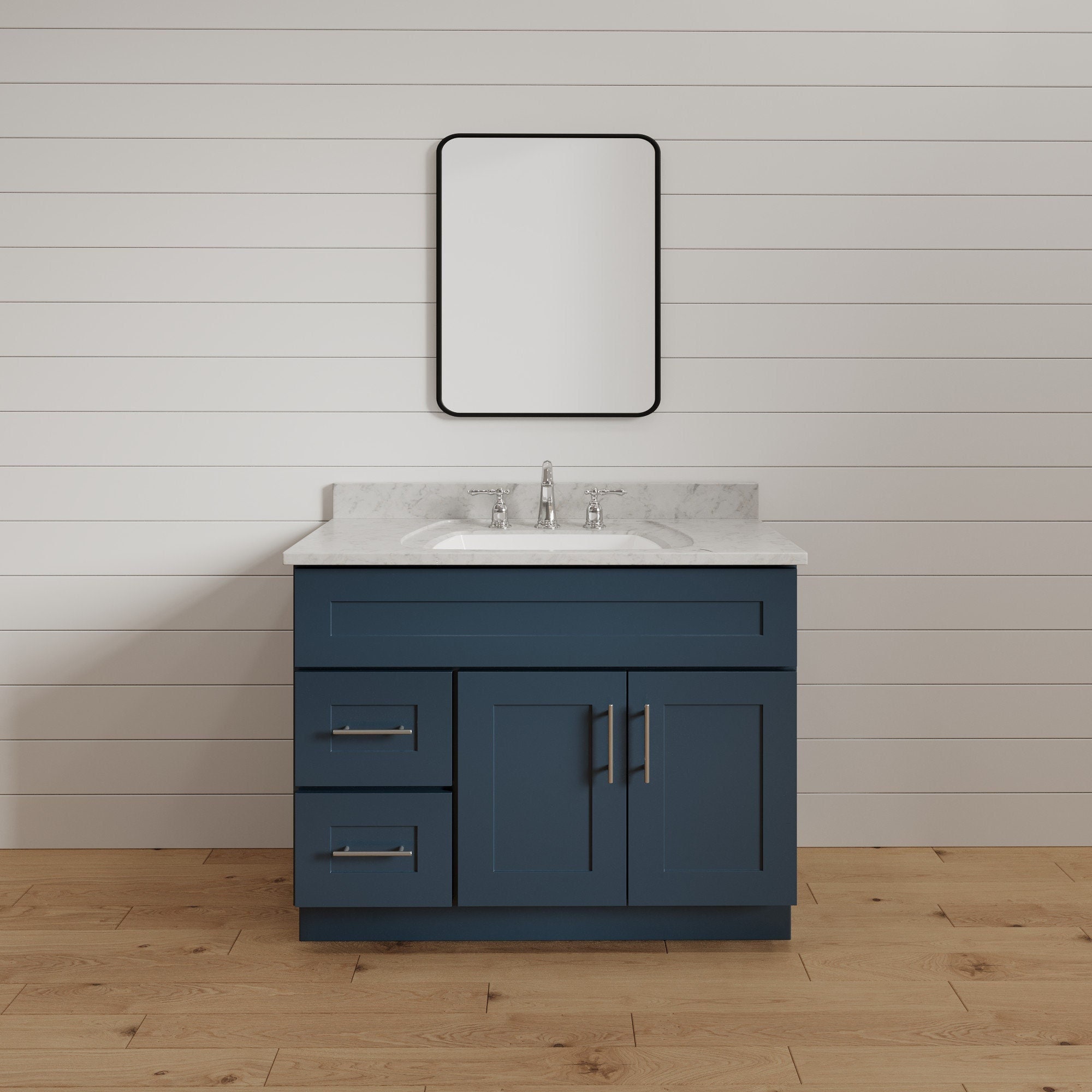 36 navy blue bathroom vanity deals