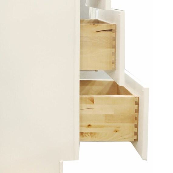 36 Inch Bathroom Vanity White Shaker Cabinet Vanity With Drawers