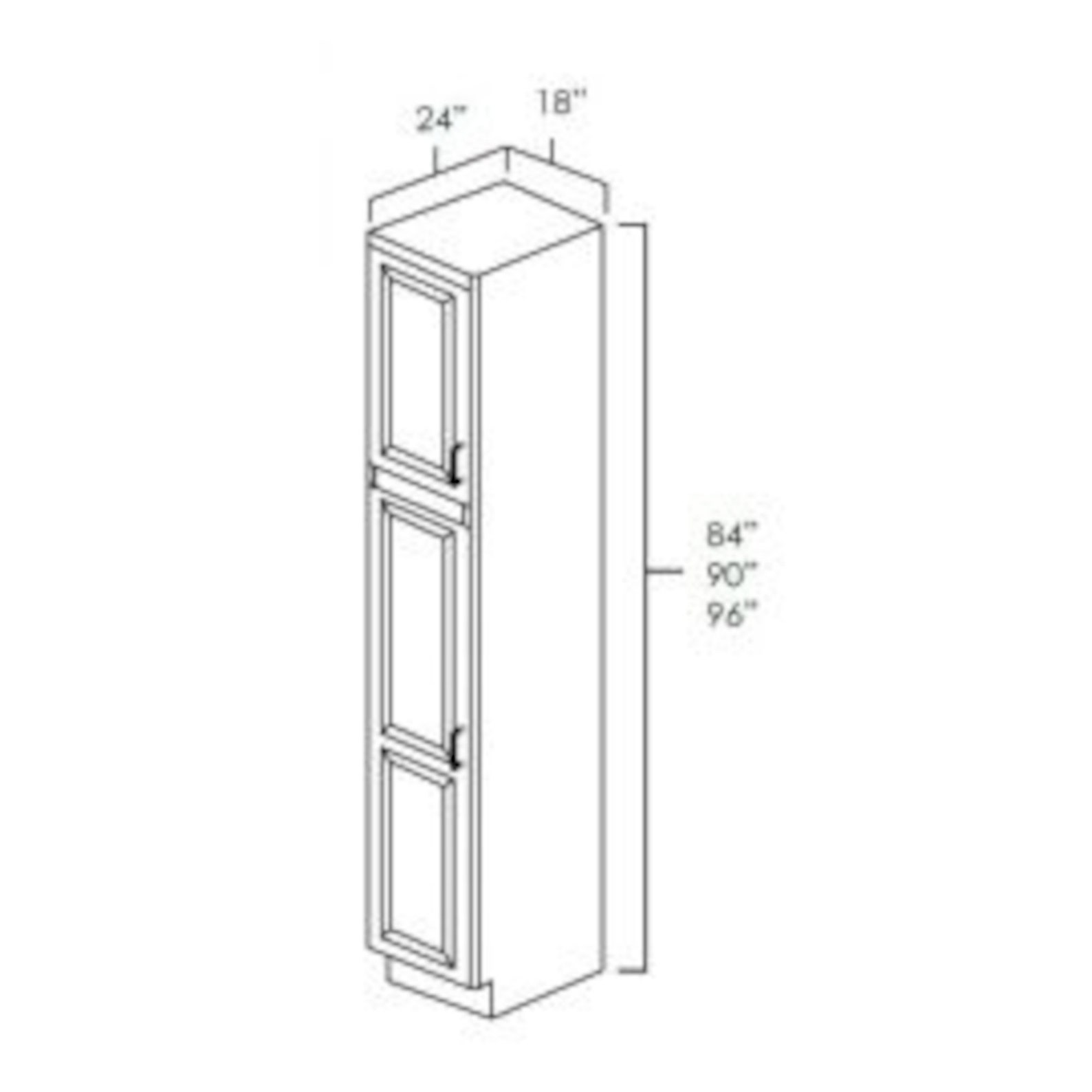 Bathroom Linen Closet 18 Inch Bathroom Navy Blue Etsy