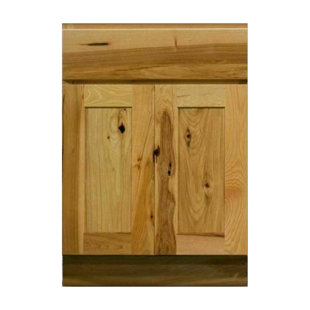 27 Inch Hickory Bathroom Vanity Solid Wood Vanity Rustic Etsy