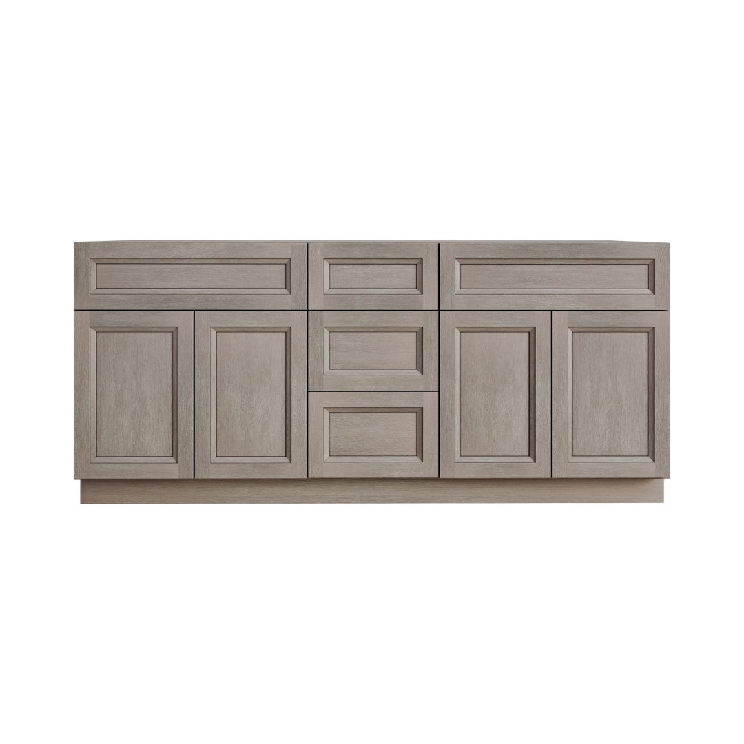 60 Grey Bathroom Vanity for Double Sink Bathroom - Etsy