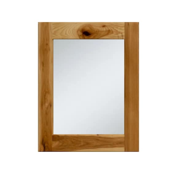 Hickory Mirror Kit for Bathroom Vanity Rustic Country Etsy