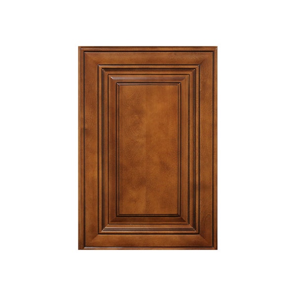 Saddle Brown Raised Panel Sample Door for Kitchen Cabinets and Bathroom Vanities