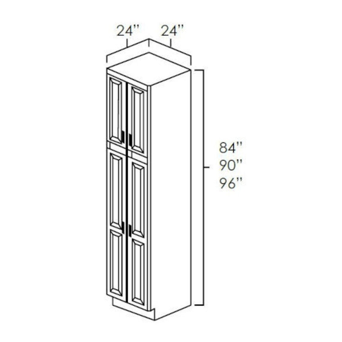 Linen Closet Cabinet Grey Shaker Bathroom Closet 30 Inch - Etsy