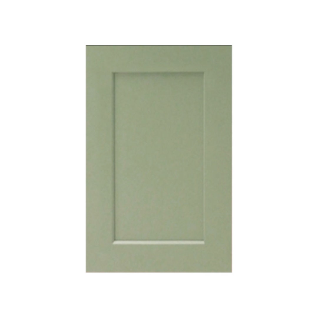 Sage Green Sample Door for Kitchen Solid Maple Wood