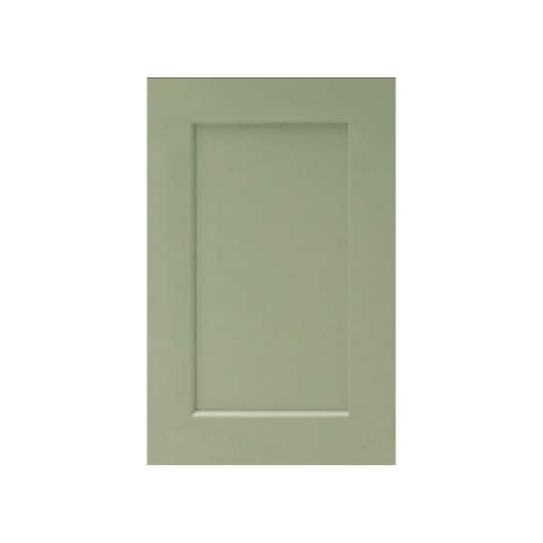 Sage Green Sample Door for Kitchen Cabinets, Solid Maple Wood Cabinets, Green Shaker Modern Farmhouse Kitchen Cabinetry, Free Kitchen Design