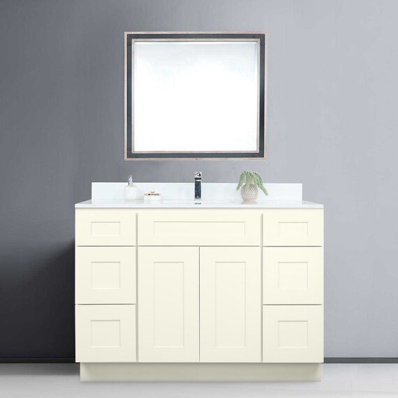 48 inch white bathroom vanity discount