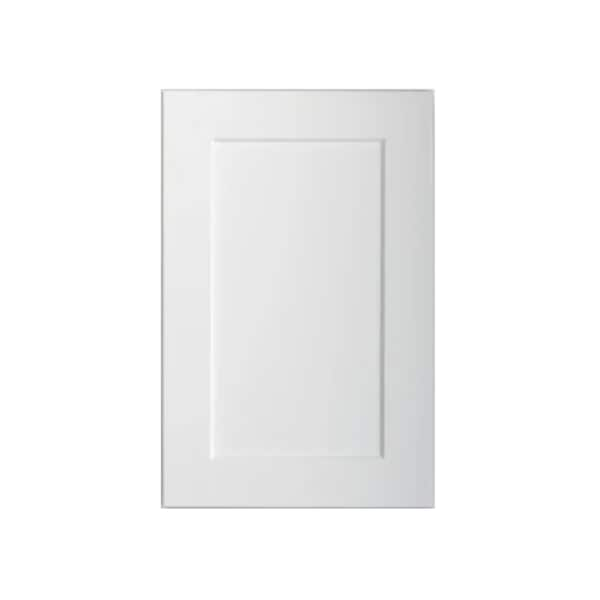 White Shaker Sample Door for Kitchen Cabinets and Bathroom Vanities