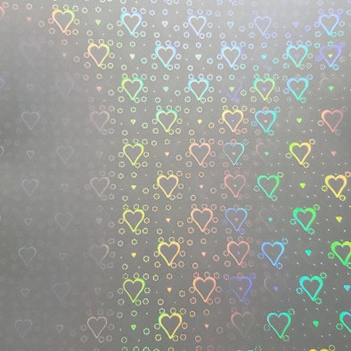 Firework Holographic Self Adhesive Sheet 10 Sheets | Etsy