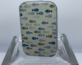 Affirmation Box with 21 Affirmation Cards, Fish
