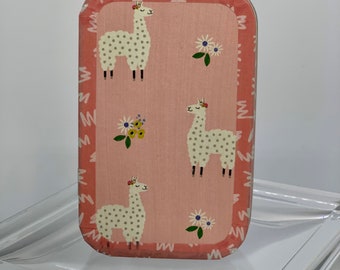 Affirmation Box with 21 Affirmation Cards, No Drama Llama
