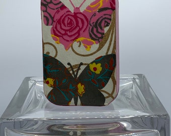 Affirmation Box with 21 Affirmation Cards, Butterflies