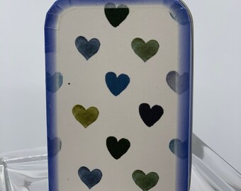 Affirmation Box with 21 Affirmation Cards, Hearts