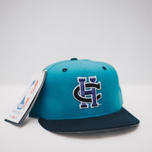 Charlotte Hornets NBA 5950 Pro Model New Era new Vintage 100% WOOL 7 3/8 NWT