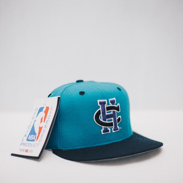 Charlotte Hornets NBA 5950 Pro Model New Era new Vintage 100% WOOL 7 5/8 NWT
