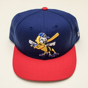 Burlington Bees MiLB New Era snapback wool USA NWOT