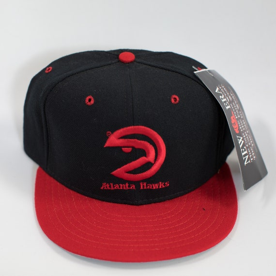 Atlanta Hawks NBA New Era 5950 Vintage 100% WOOL … - image 1