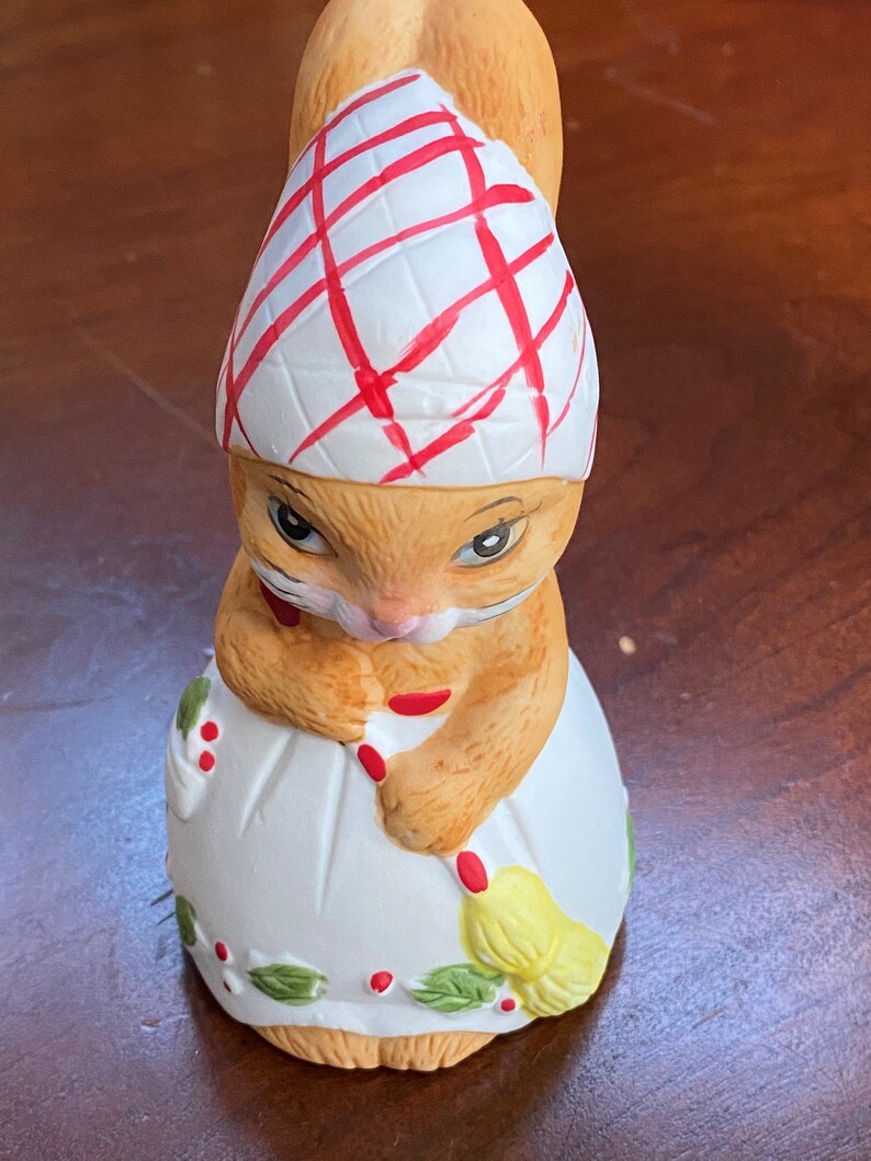 Jasco Figurine Bells Vintage Jasco Critter Animal Bells Ceramic Jasco Bells Christmas Animal