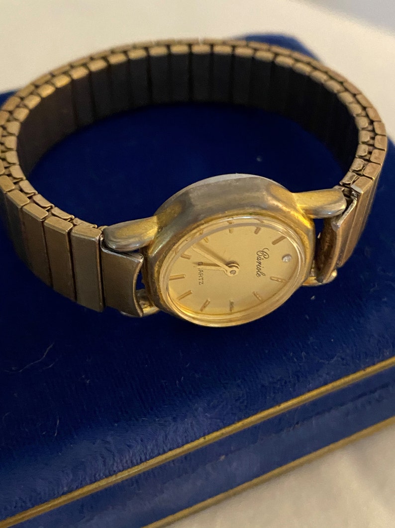 Cariole Vintage Watch Ladies Vintage Gold Ladies Watch | Etsy