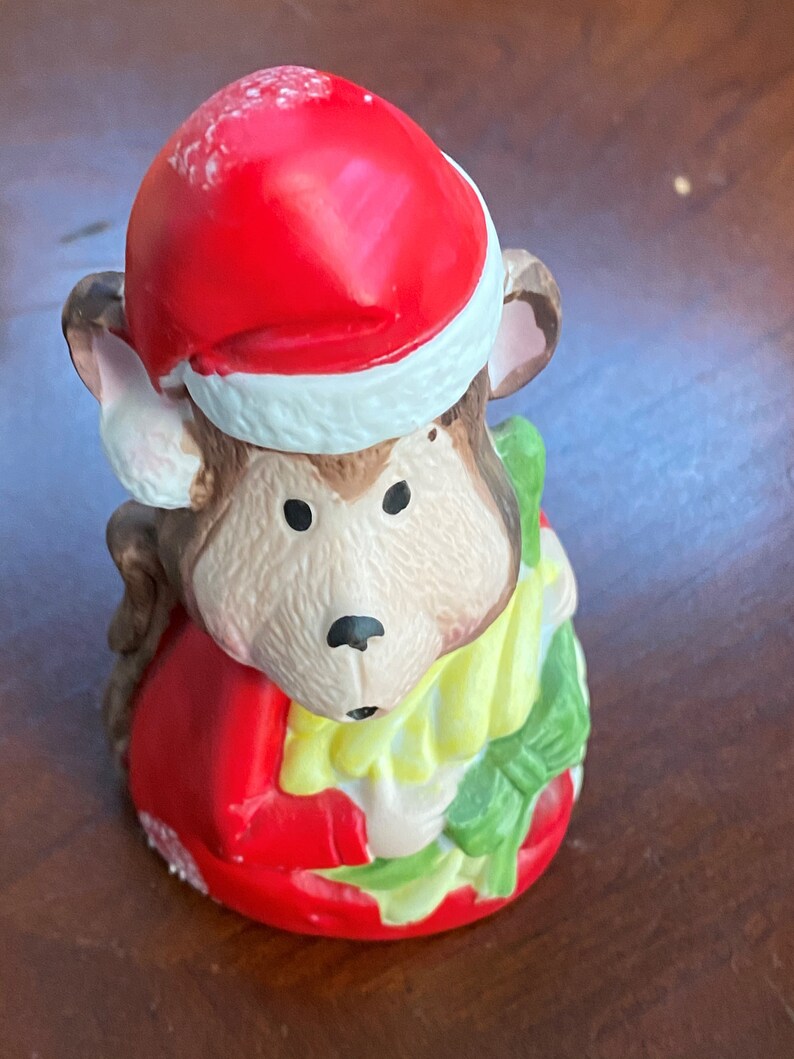 Jasco Figurine Bells Vintage Jasco Critter Animal Bells Ceramic Jasco Bells Christmas Animal